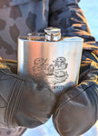 Warm Ya Cockles Hip Flask