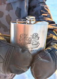 Warm Ya Cockles Hip Flask